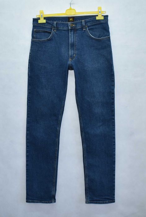 Lee Regular Fit Stretch Spodnie Jeans 34x34
