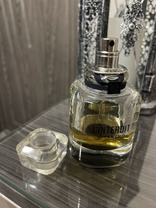 Парфумована вода Gevenchi  L’INTERDIT, оригінал, пів флакона майже