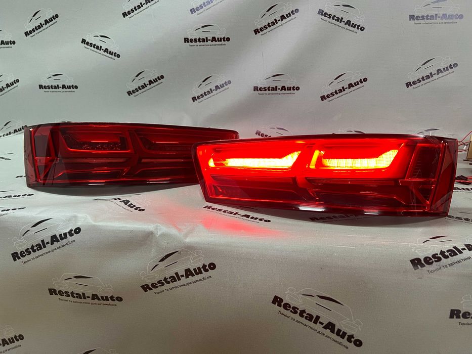 стопи audi q7 4m 15-20 года европа Фонари стопы ауди ку7 4м