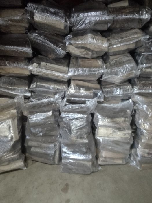 Lenha a granel ou em saco