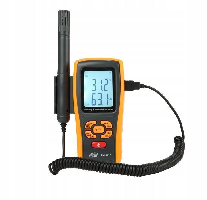Higrometr Miernik Wilgotność Temperatura Powietrza