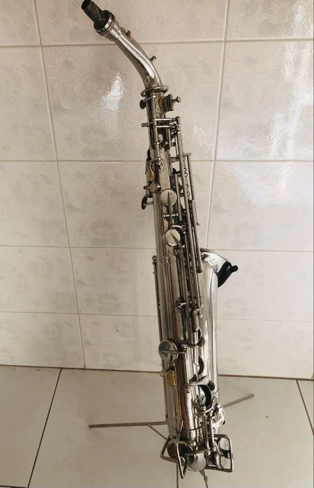 Saxofone alto Pierret Corps Embouti (stencil Johannes Adler)