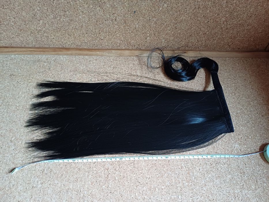 Extensão de cabelo comprido, rabo
de cavalo. Novo.