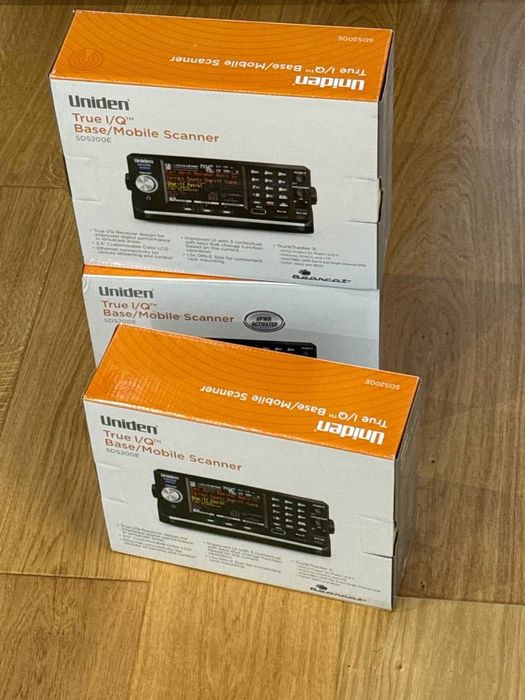 Приемник радиосканер Uniden SDS200E 25-1300 МГц с разблокированным DMR