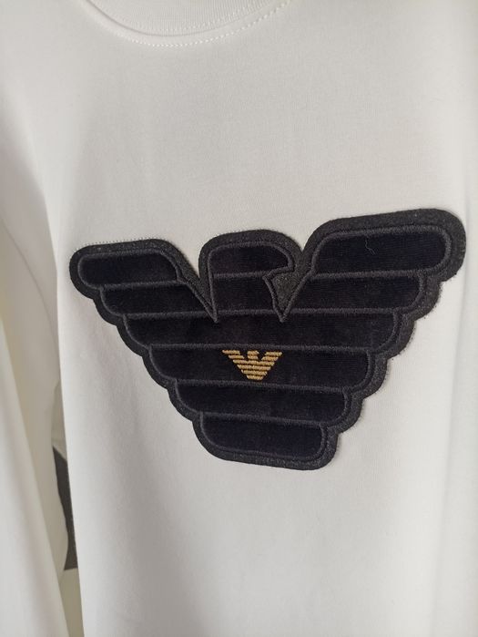 Bawełniana bluza Emporio Armani rozmiar XL