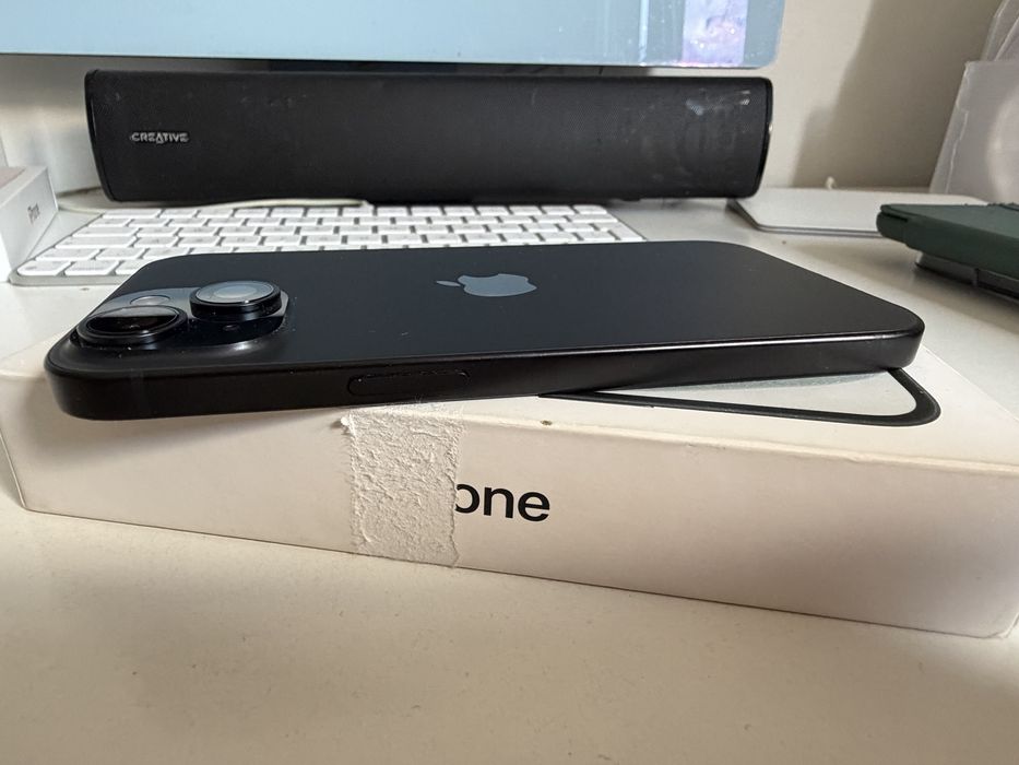 @ Bateria 100% iPhone 15 256gb Black