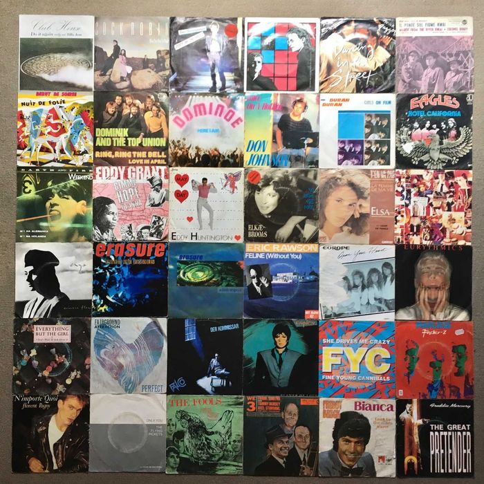 Discos de vinil singles - 2€ cada