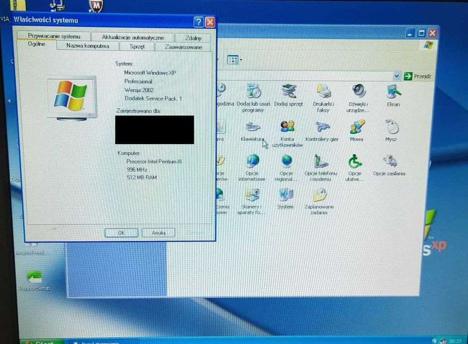 Retro klasyk DELL OptiPlex GX150 i815E/P3 1GHz/512MB/MATROX/17.2GB/CD