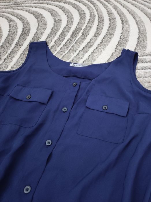 Damski granatowy kombinezon na lato r L/Xl 40/42