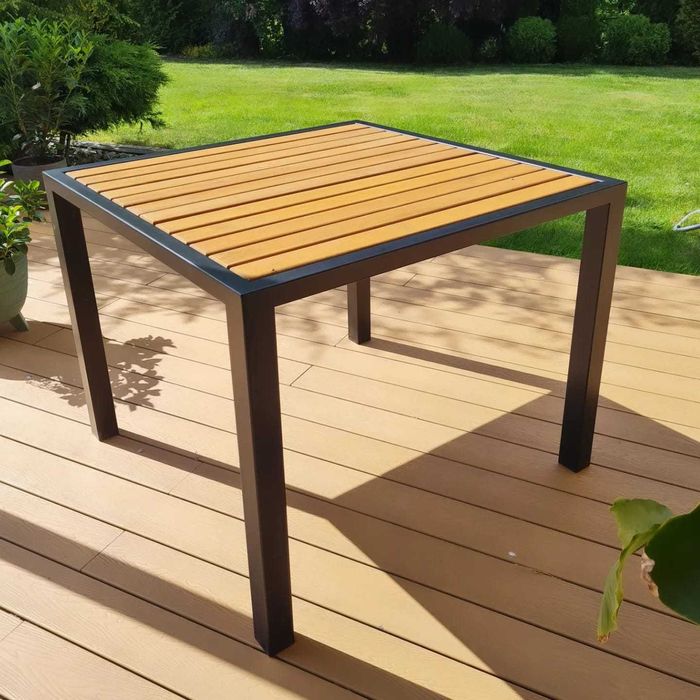 Stół ogrodowy, meble ogrodowe - zestaw mebli