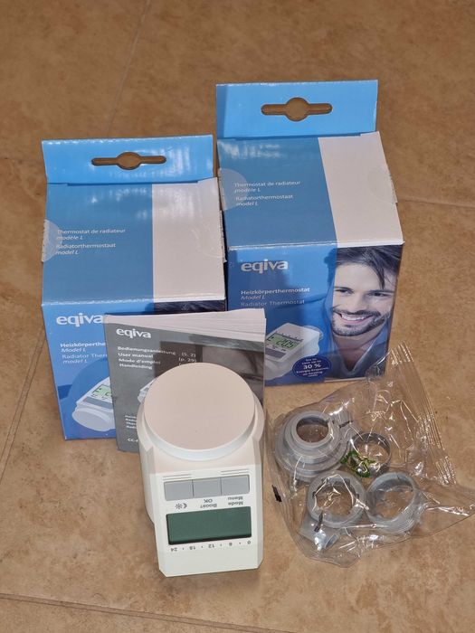 ZESTAW 2 szt!!! - Głowica termostatyczna programowalna EQIVA MODEL
