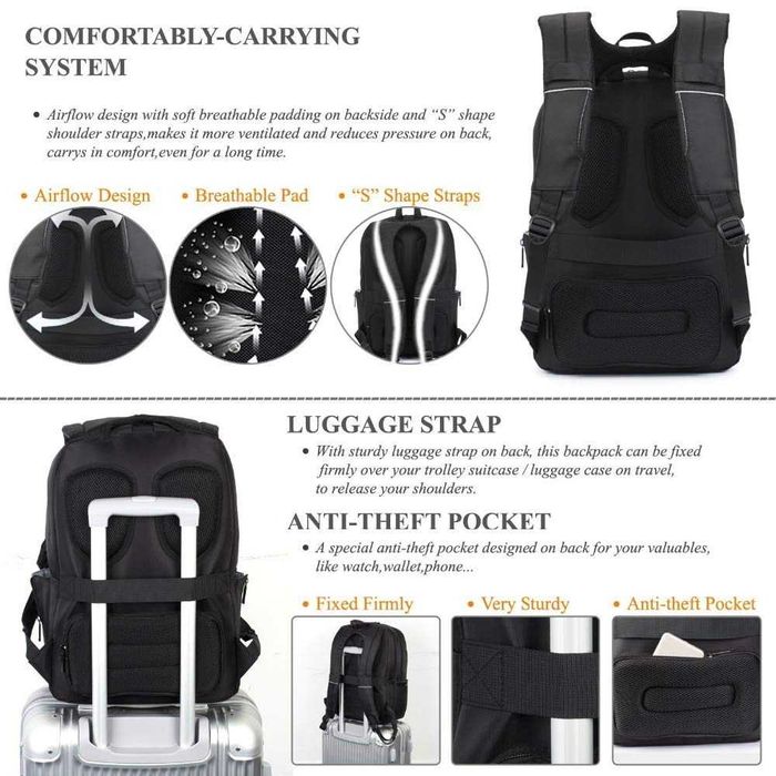Mochila DTBG Luxury  c/USB