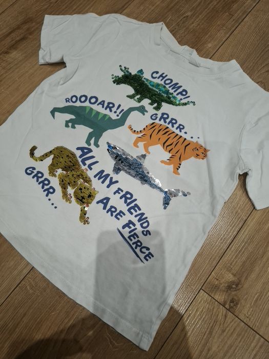 Zestaw koszulek 122/128 chlopiec