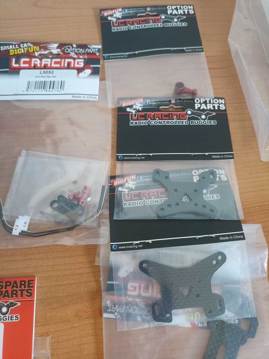 Kit p/montagem Buggy 1/14 Lc racing Emb-1 NOVO