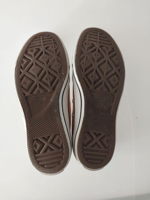 Trampki brokatowe converse