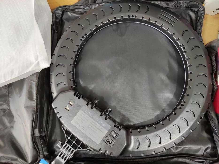 Кольцевая LED лампа RL-21 55см ОРИГИНАЛ пульт, сумка, усиленный штатив