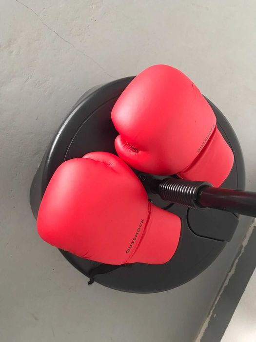Punshing ball + Luvas de box, para criança
