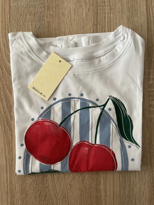 Koszulka t-shirt wiśnie cherry
