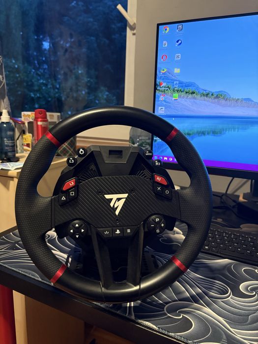 Thrustmaster T598 + pedały | Direct Drive | PS5 / PS4 / PC | Stan bardzo dobry