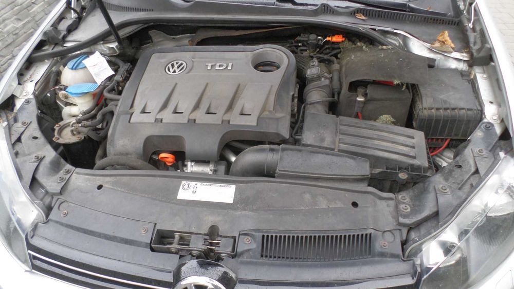 Volkswagen Golf VI 1,6 TDI 2012 silnik CAYC