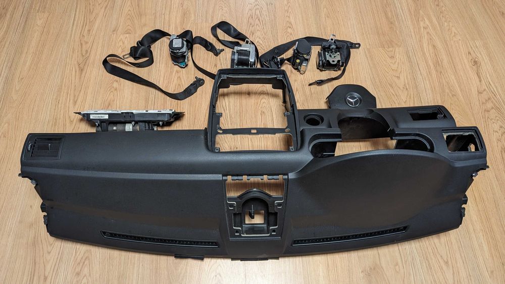 Conjunto Kit Airbags Tablier Mercedes Classe B W245 Original