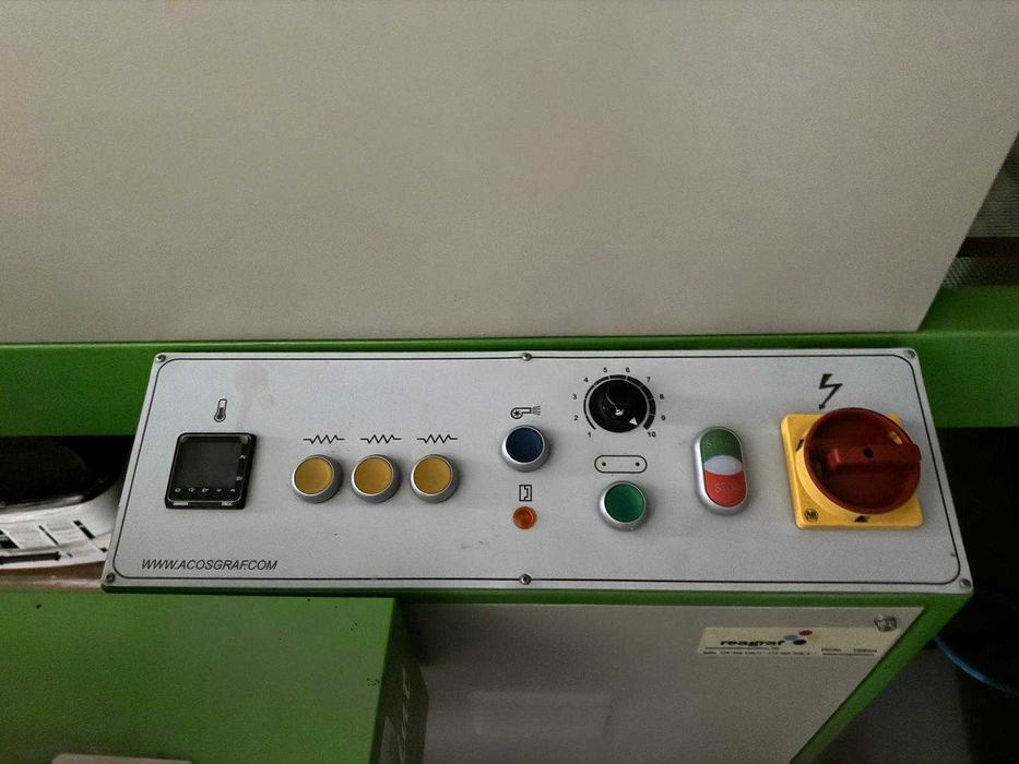 Estufa de secagem elétrica com tapete de 3m x 70cm.