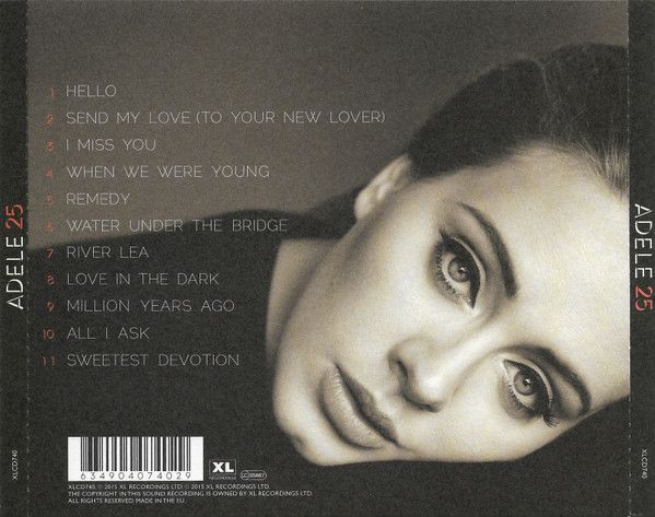 Adele  - 25  [CD]