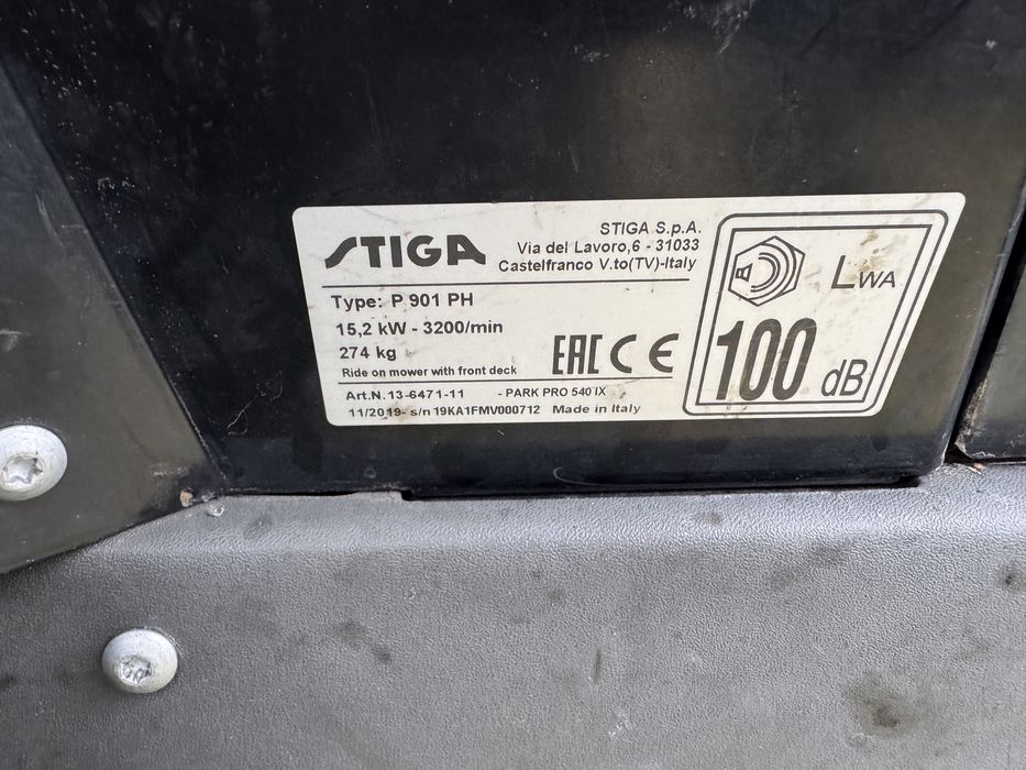 traktorek kosiarka stiga park pro 540 4x4
