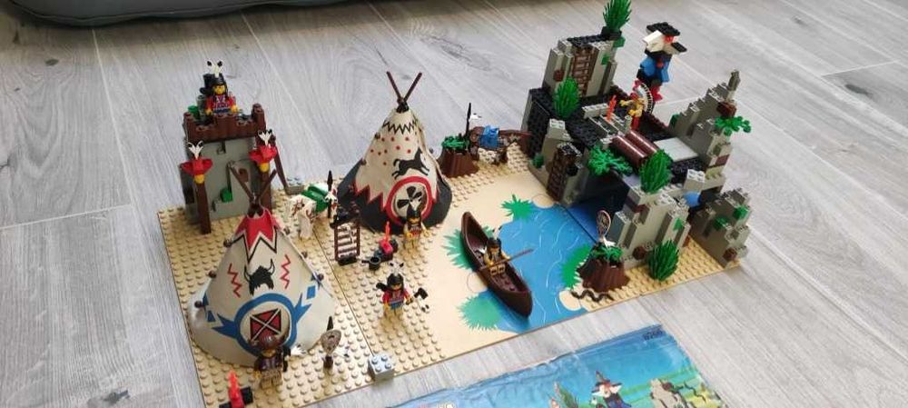 Lego System wioska indiańska 6766 / 6763 z 1997 roku