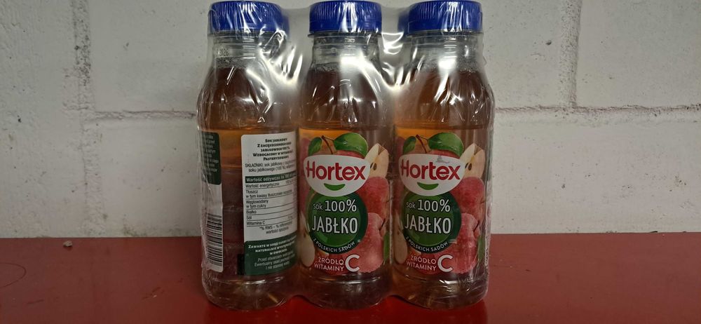 Sok jabłkowy Hortex 300ml 0,33L 6 sztuk