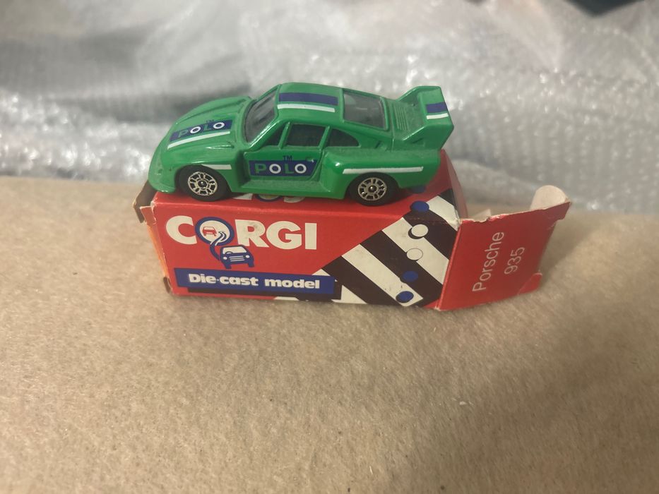Porsche 935 zielony corgi perfekt stan