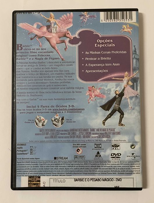 Barbie e o Pégaso Mágico / Barbie and the Magic of Pegasus (gravado)