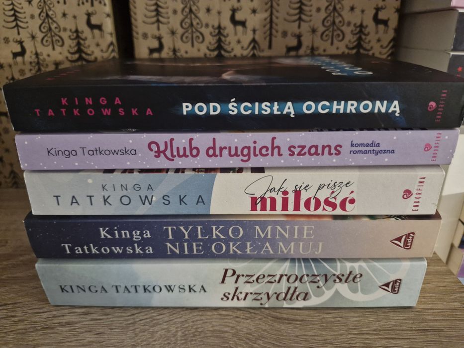 Kinga Tatkowska zestaw książek