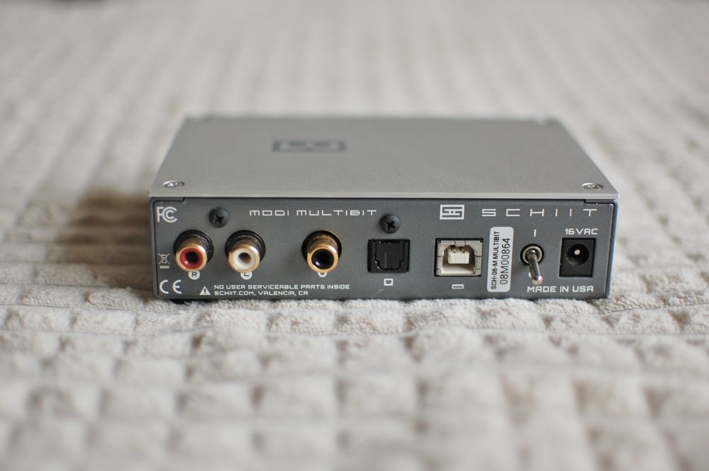 ЦАП мультибітний і ламповий Schiit Modi Multibit / R2R Tube HI-RES DAC