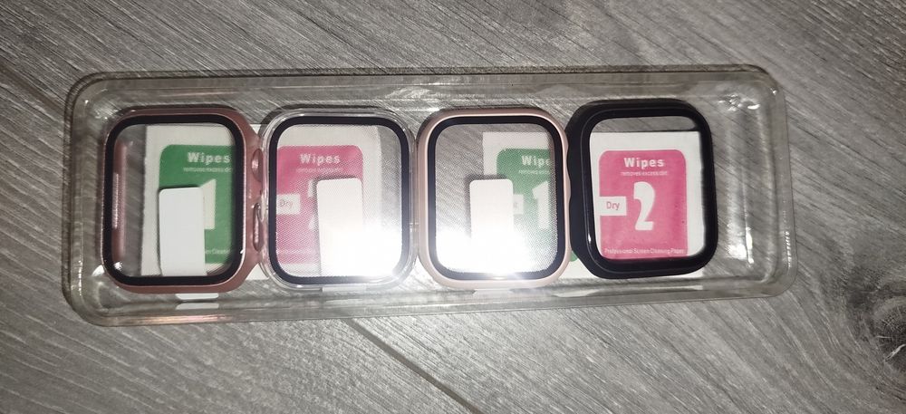 Набір із 4 шт захисних плівок (бамперів)Apple Watch розміром 41 мм