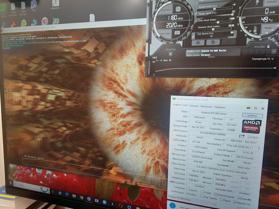 ВИДЕОКАРТА GIGABYTE RX 570 4Gb как новая пломба и другие карты