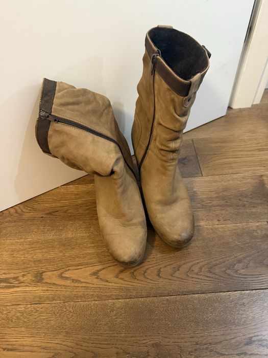 Buty botki  Lasocki skorzane