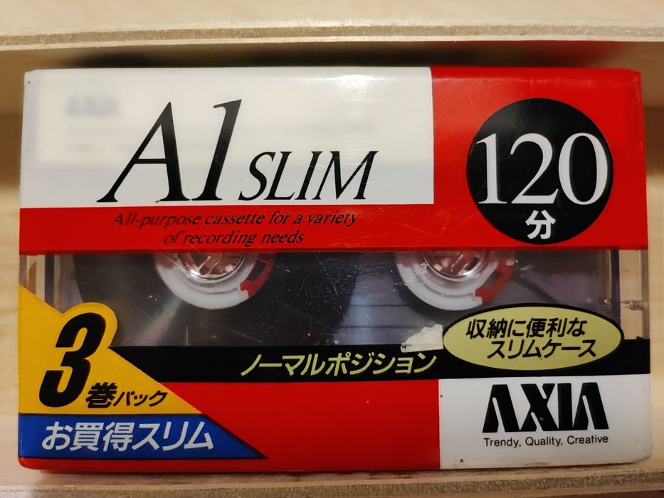 Cassette Axia A1 Slim C120 (FUJI)