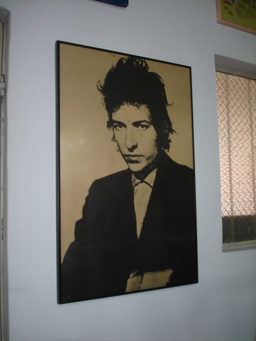 Bob Dylan Foto emoldurada