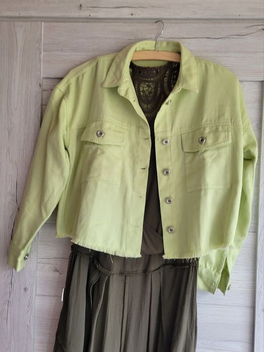 Limonkowa Bluza Katana Kurtka XS S Only