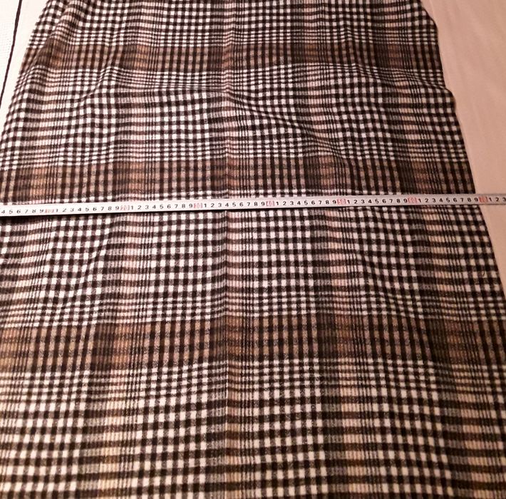 Echarpe grande em xadrez, unissexo, nova com etiqueta