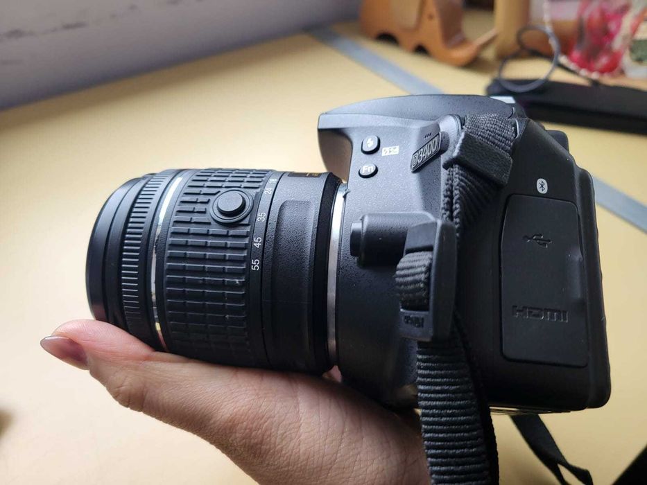 Nikon D3400 como nova