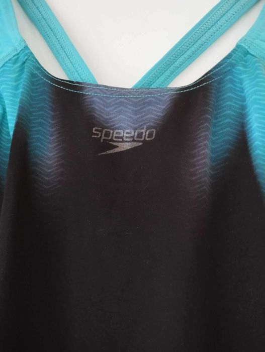 stroj kapielowy speedo r 42/44 czarny plwanie neon