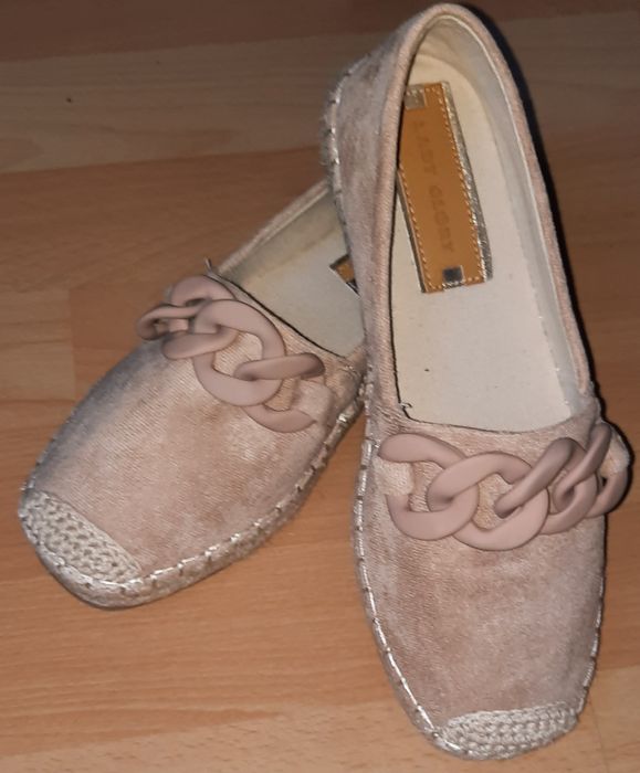 Espadryle damskie beżowe rozmiar 36
