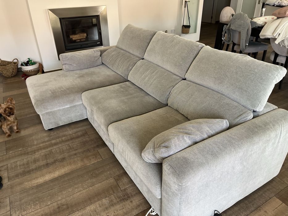 Sofá Cinzento IKEA Eskilstuna