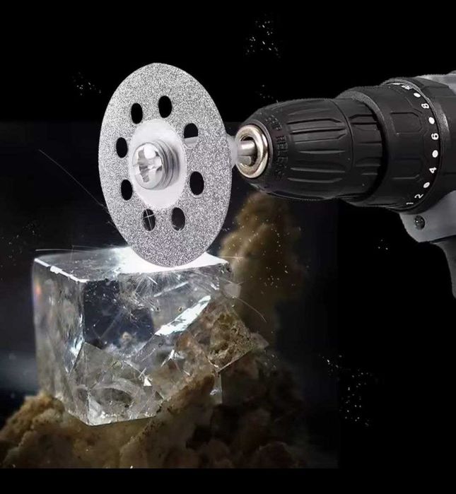 Набор алмазных отрезных дисков резаков для гравера 22мм. 10шт.