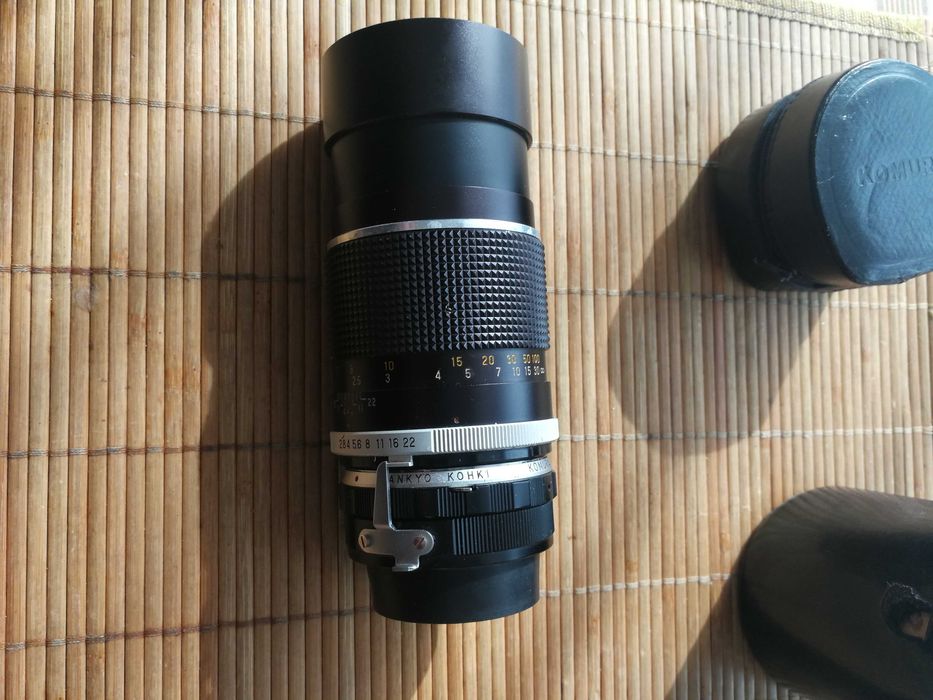 obiektyw 135/2,8  plus konwerter