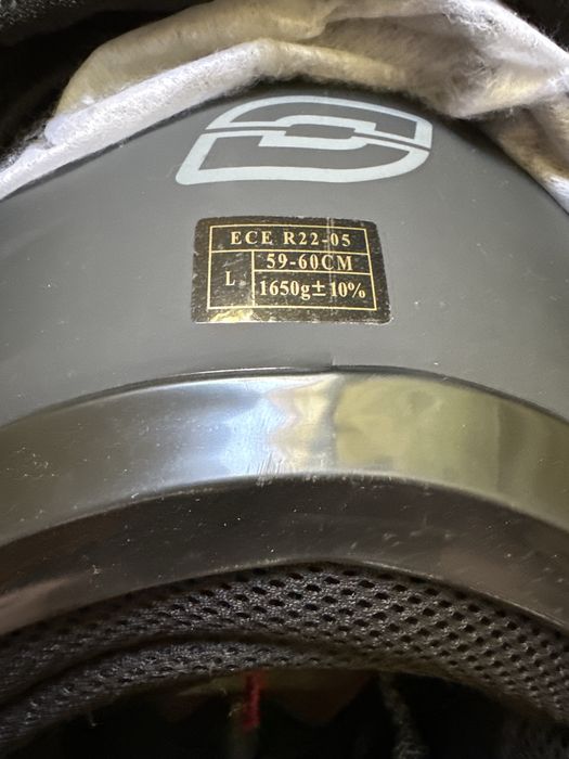 Kask motocyklowy Ozone Solid rozmiar L