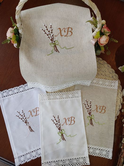 Вишитий рушник великодній пасхальний