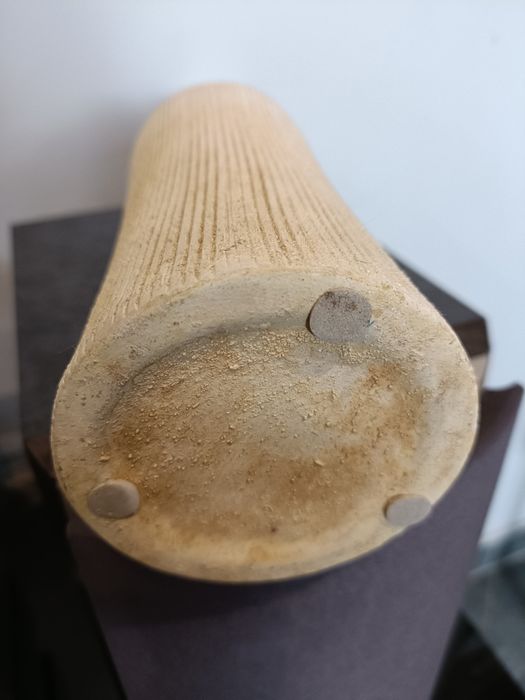 Piękny flakon ceramiczno gipsowy